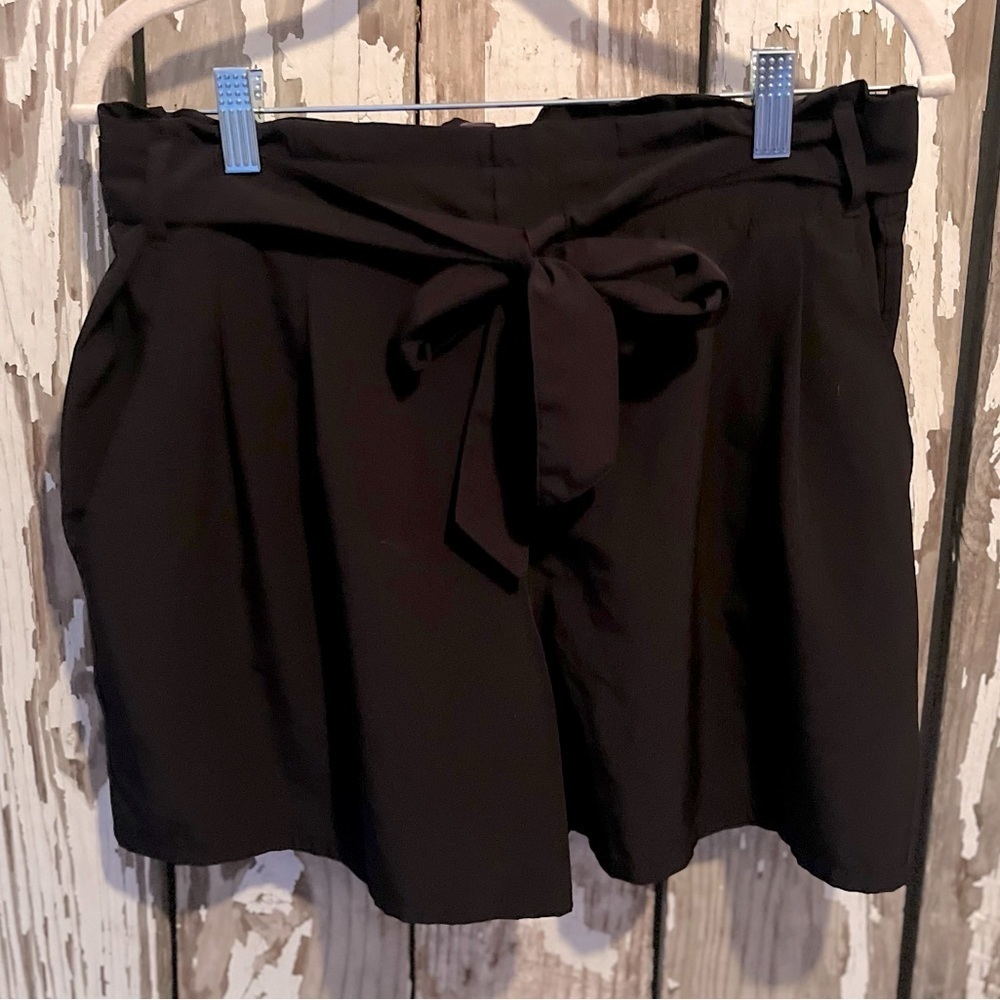 RBX Size large black tie shorts